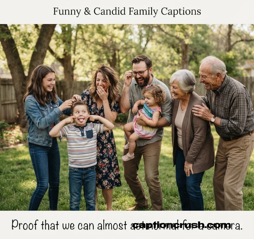 Family Photo Captions
