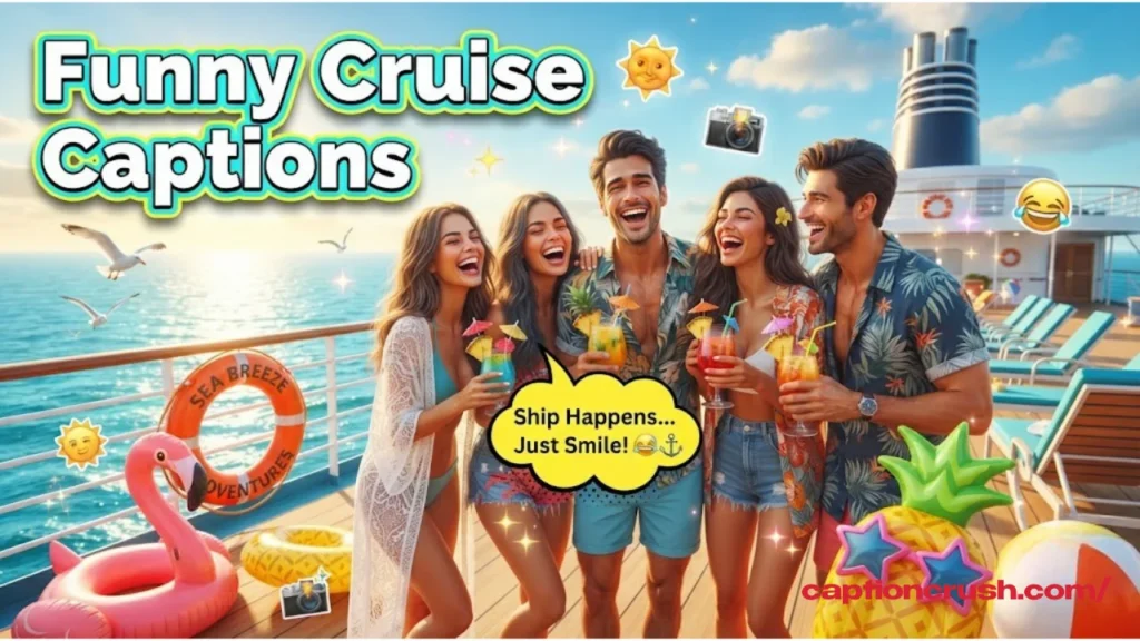 Funny Cruise Captions and Puns for Instagram