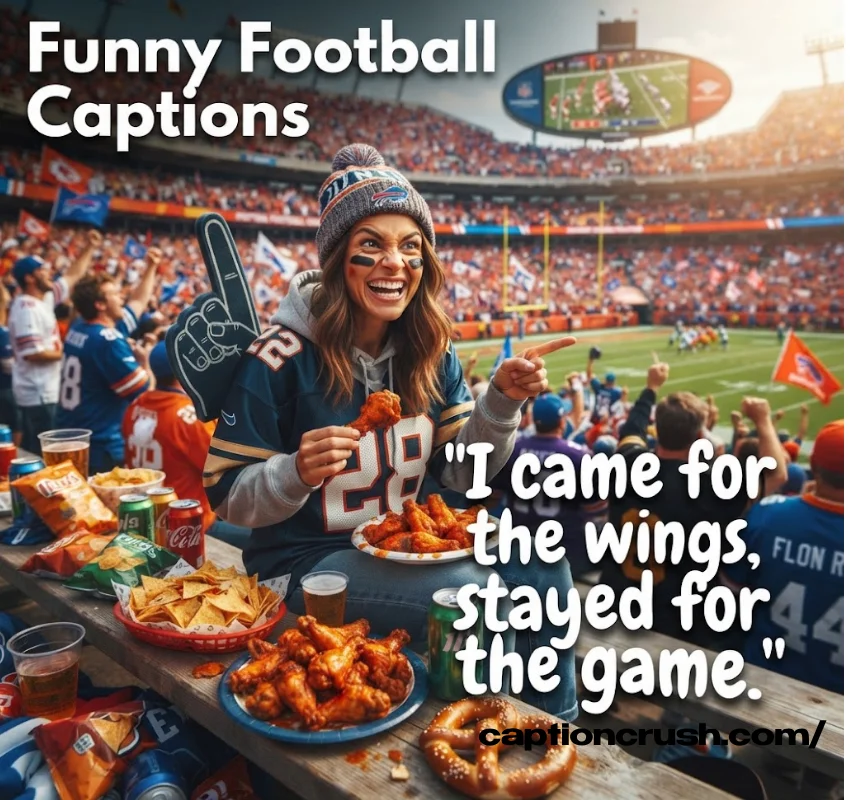 Funny Football Captions for Instagram