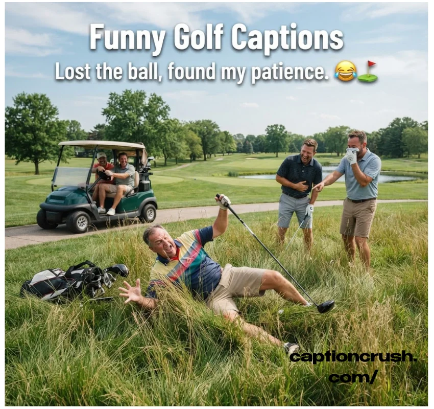 Funny Golf Captions for Instagram