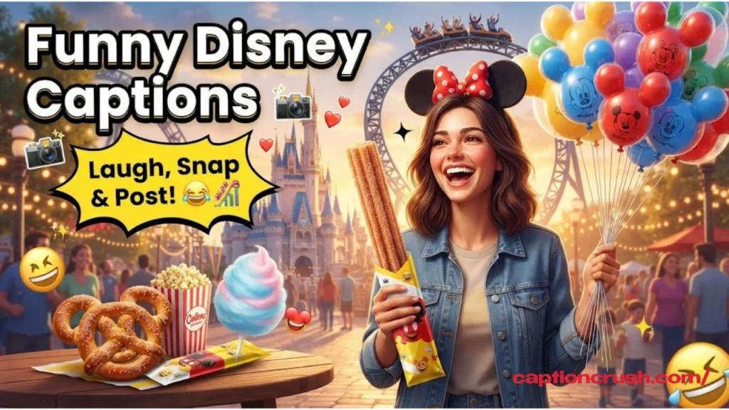 Funny and Punny Disney Captions for Instagram