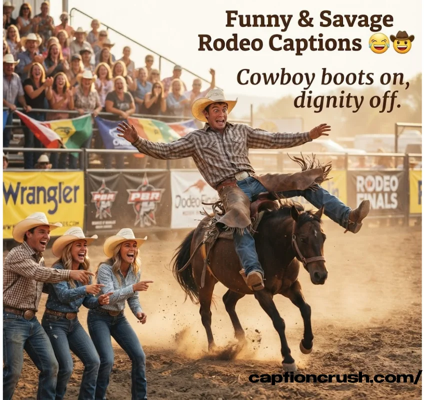 Funny and Savage Rodeo Captions