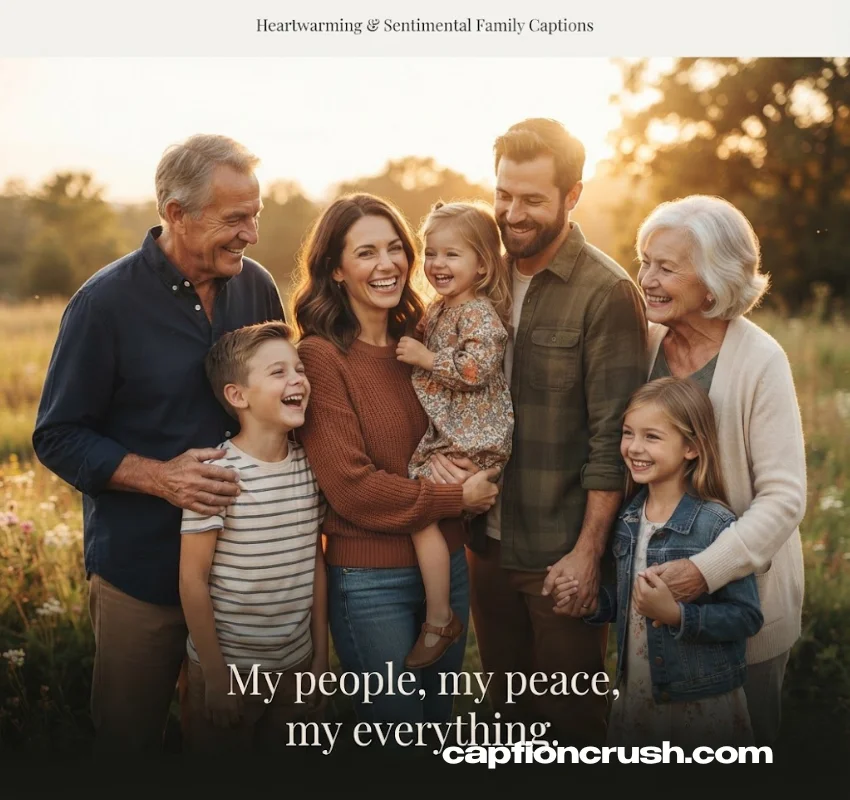 Family Photo Captions