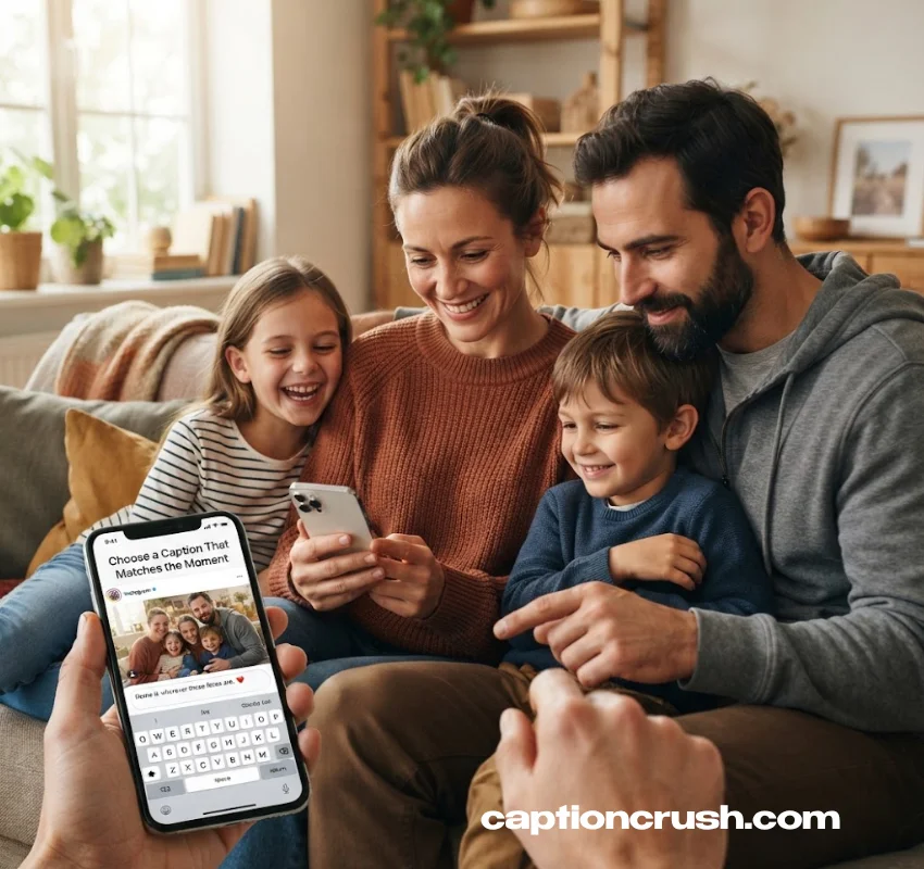 Family Photo Captions