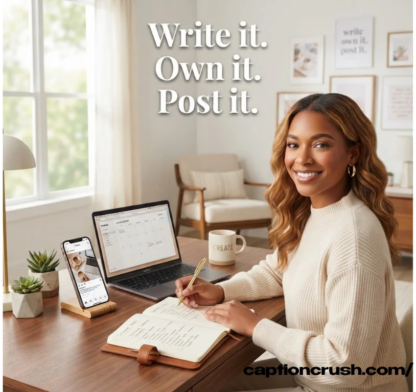 How to Write Your Own Baddie Caption