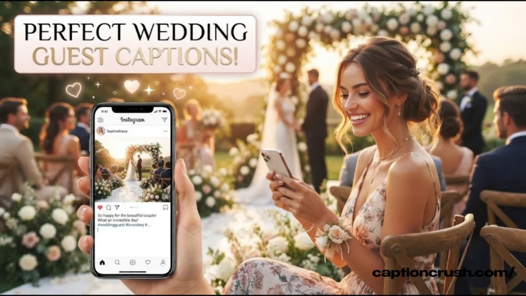 How to Write the Perfect Wedding Guest Caption for Instagram
