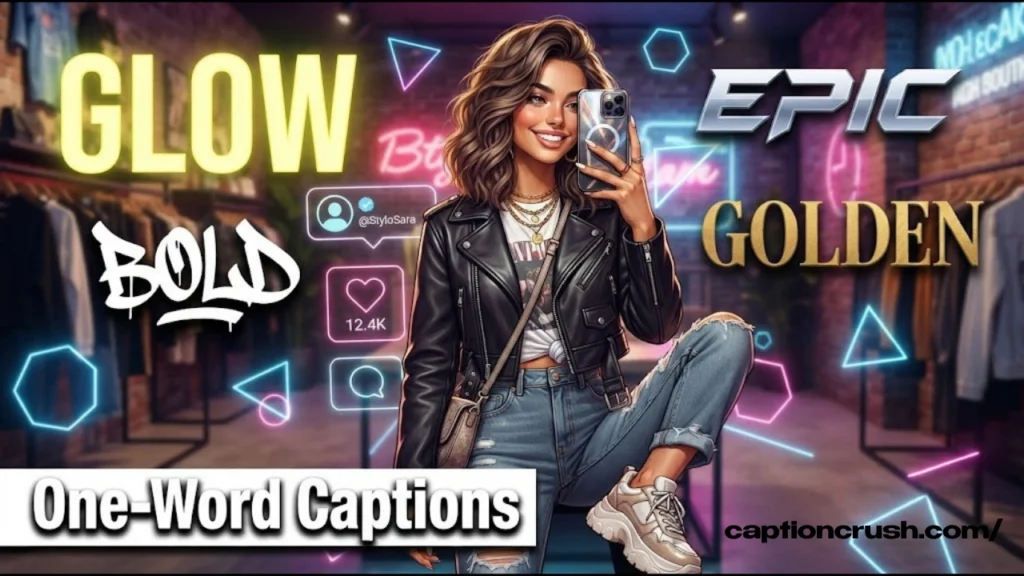 One-Word & Two-Word Instagram Captions