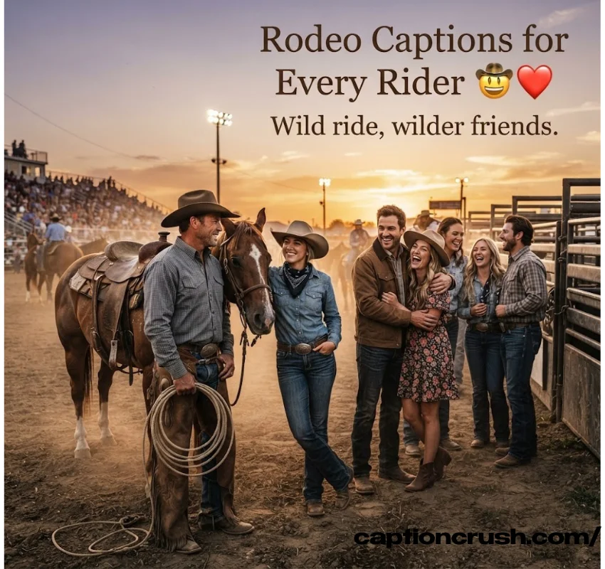 Rodeo Captions for Every Rider