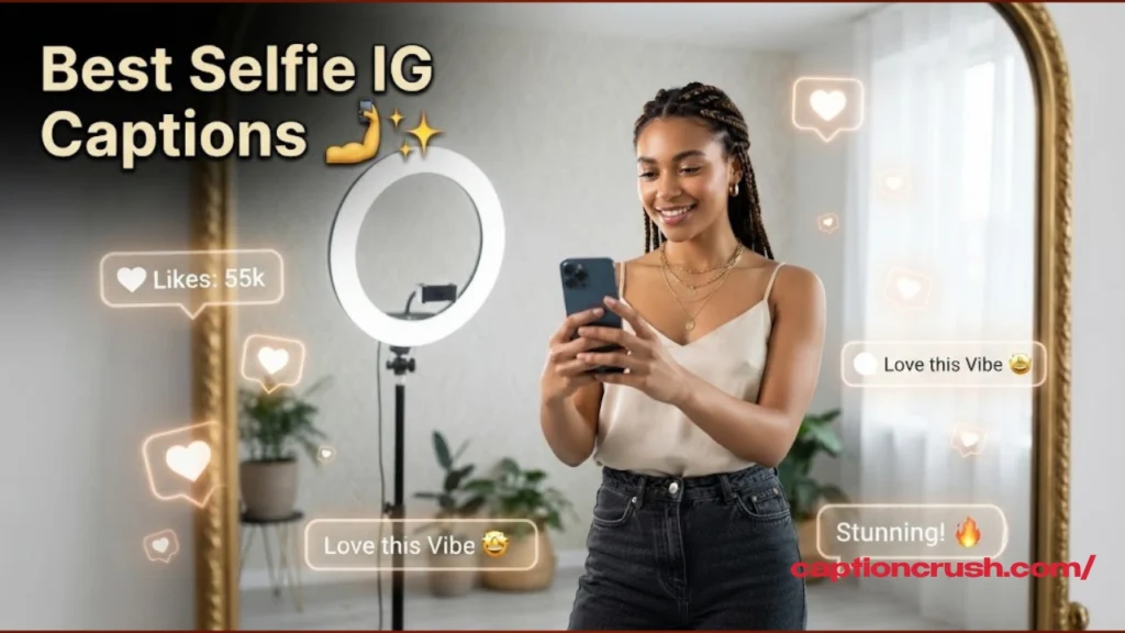 Selfie IG Captions