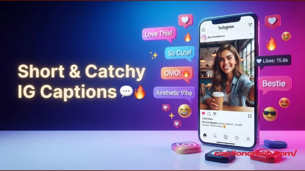 Short & Catchy IG Captions