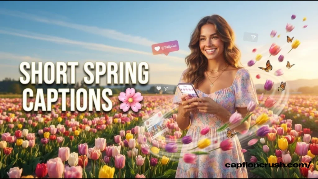 Short & Catchy Spring Captions for Instagram