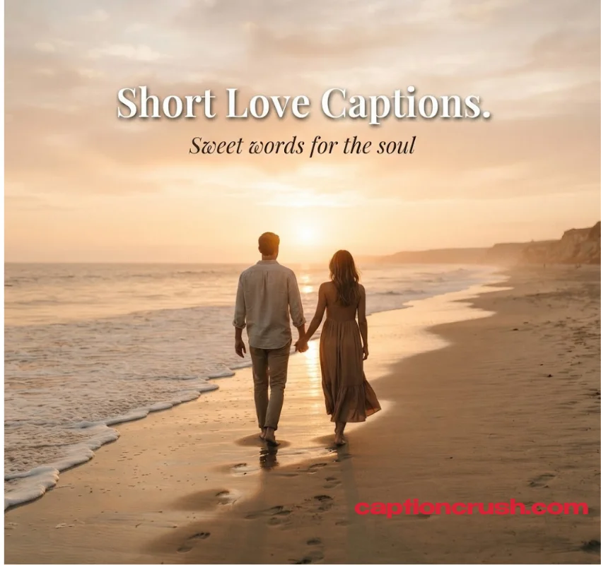 Short & Two-Line Love Captions