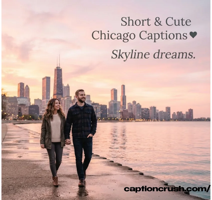 Short and Cute Chicago Captions