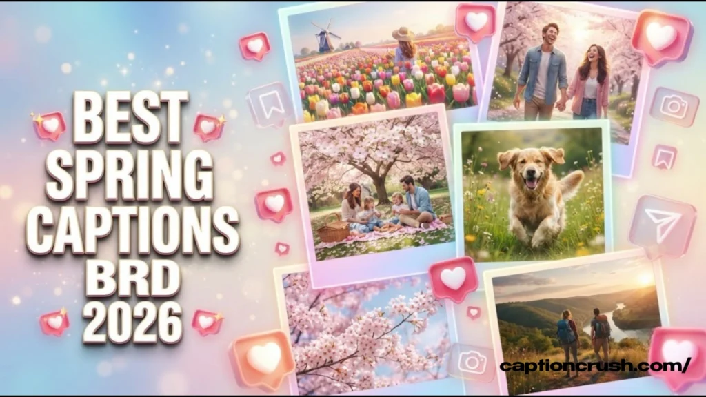 Spring Captions for Every Moment (2026 Trend Picks)