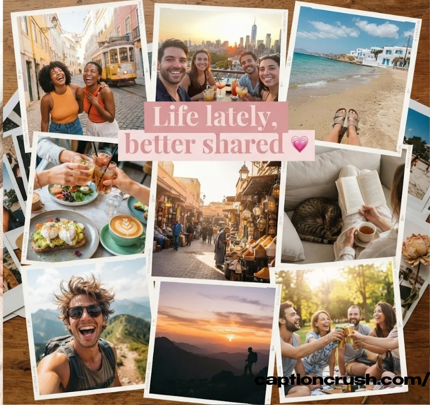 Unique Life Lately Captions for Every Moment