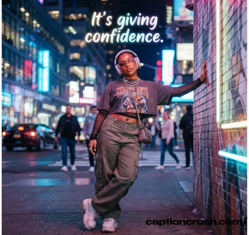 Vibe and Gen Z Baddie Captions