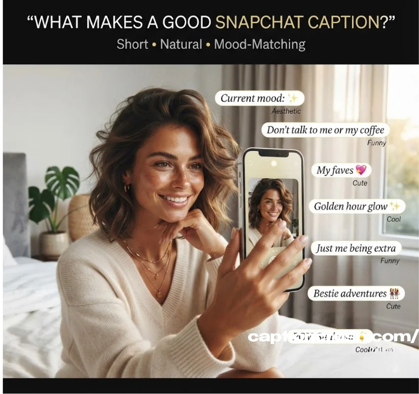 What Makes A Good Snapchat Caption