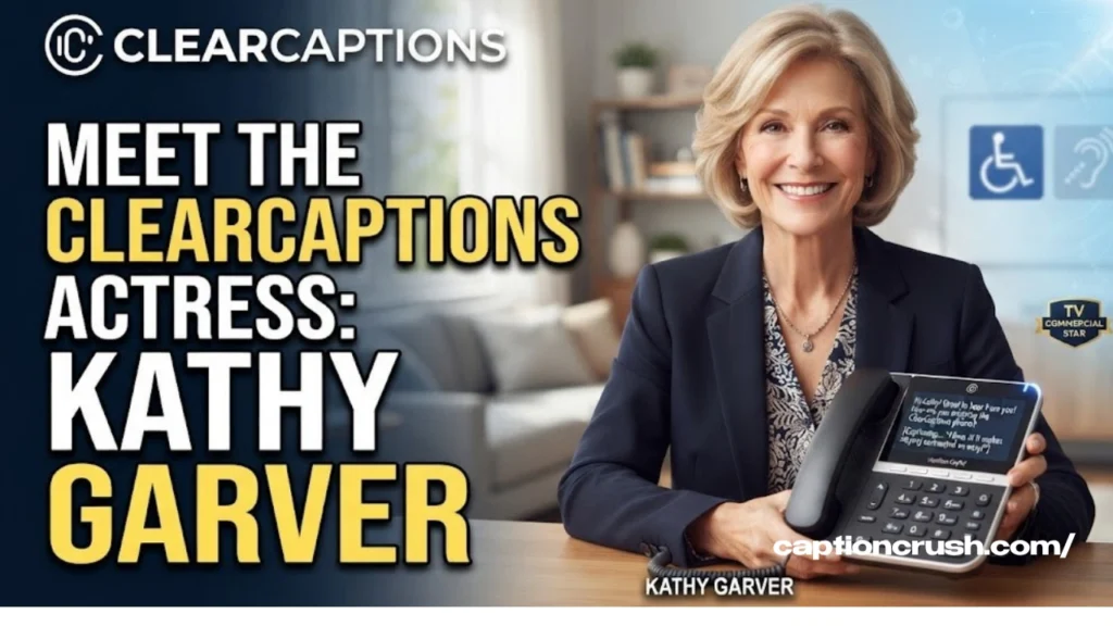Who Is the ClearCaptions Actress?