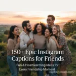 150+ Epic Instagram Captions for Friends