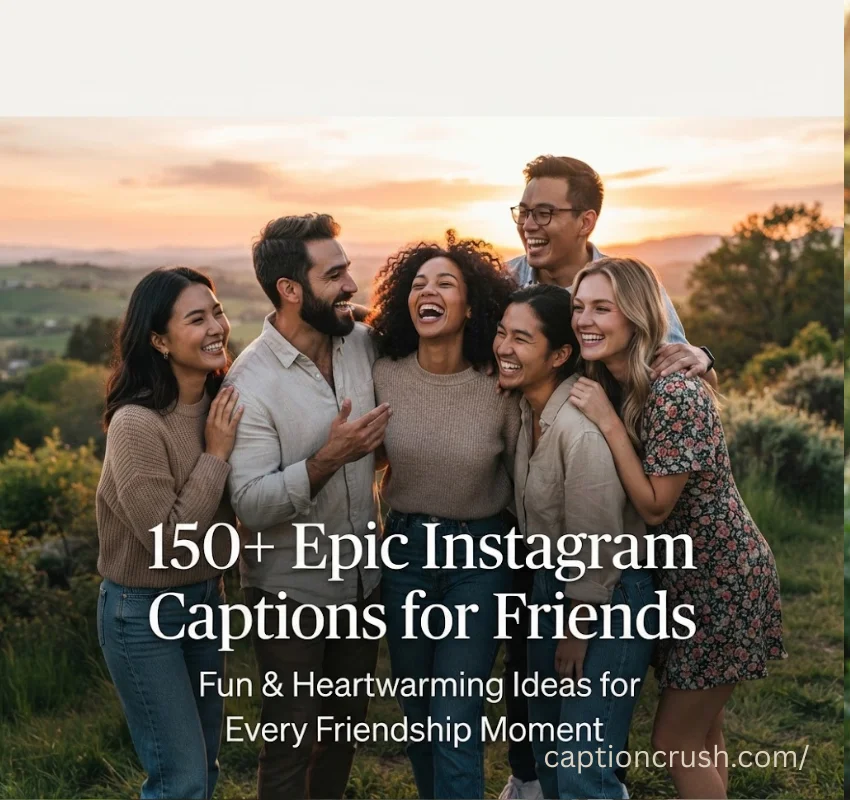 150+ Epic Instagram Captions for Friends