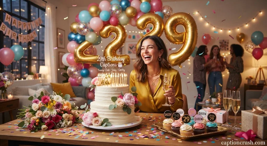 29th Birthday Captions