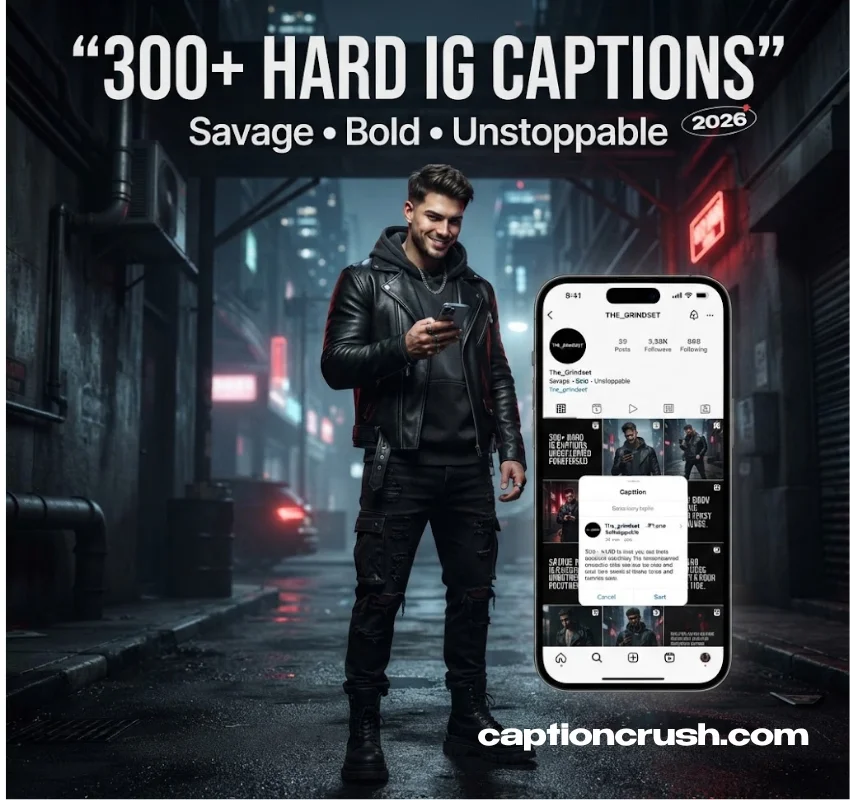 Hard IG Captions