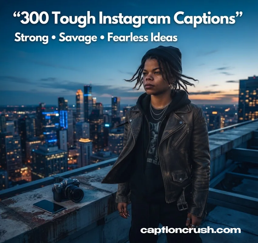 Tough Instagram Captions