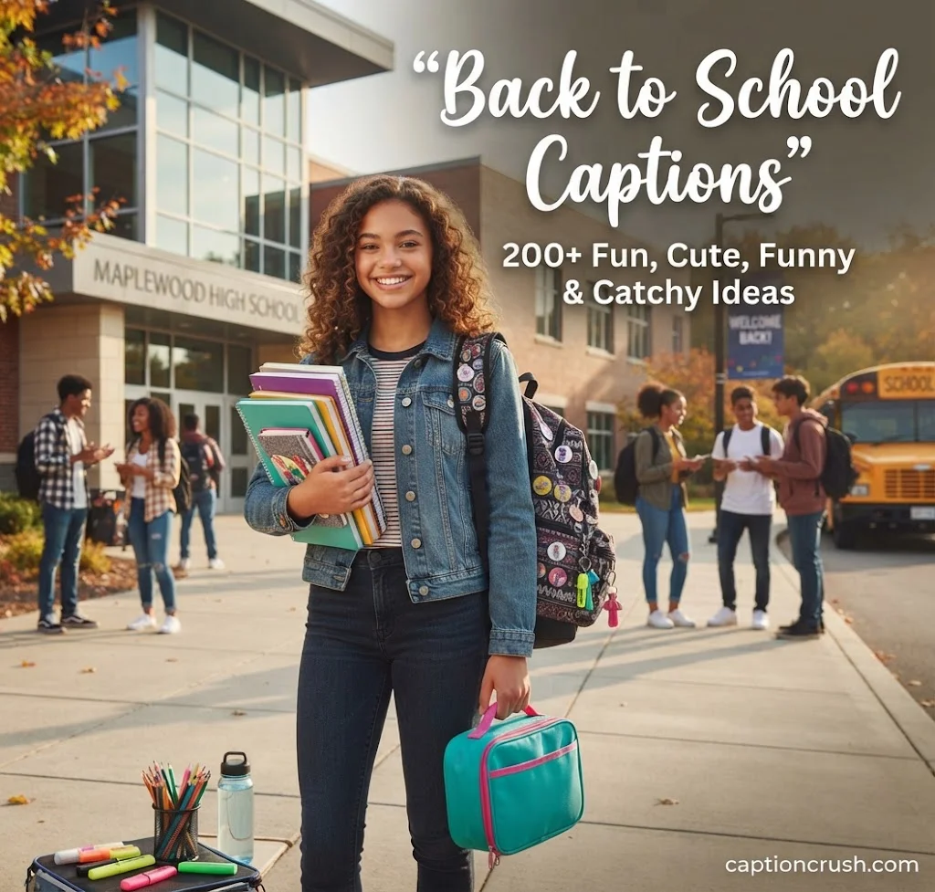 Back to School Captions