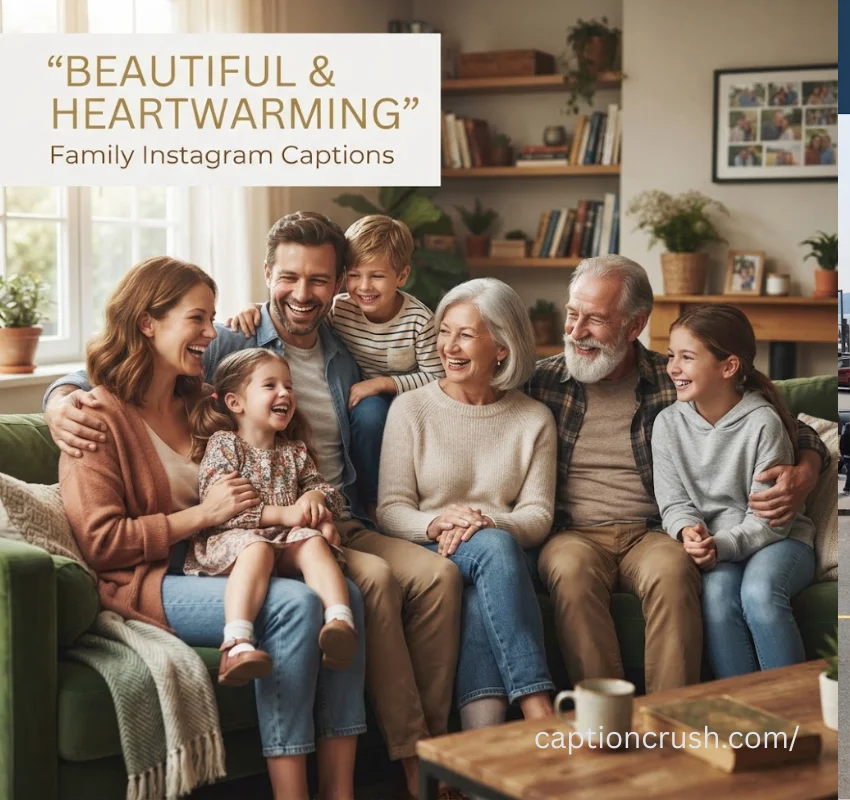 Beautiful and Heartwarming Family Instagram Captions