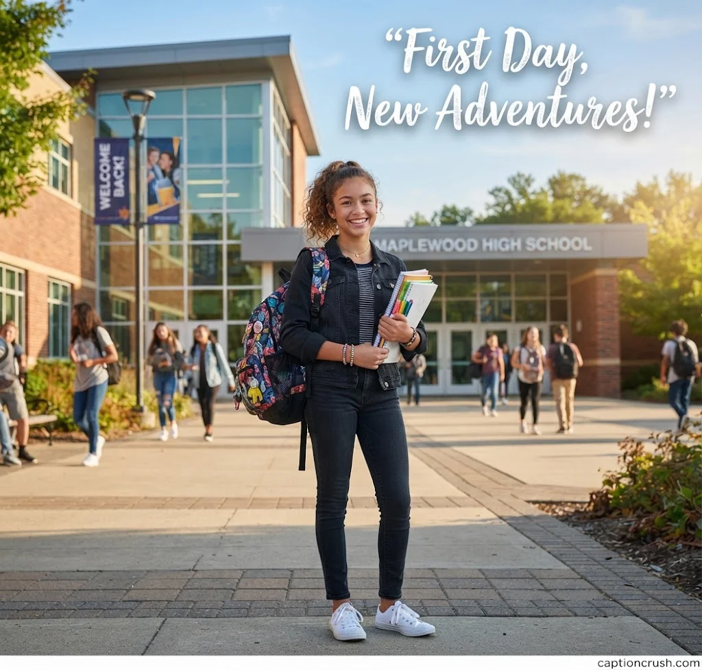 Best Back to School Captions for the First Day