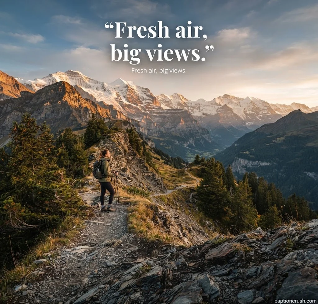Best Short & Epic Mountain Captions for Instagram