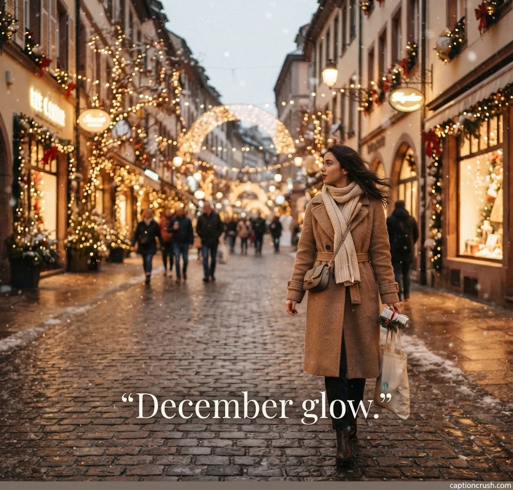 Catchy & Short December Captions
