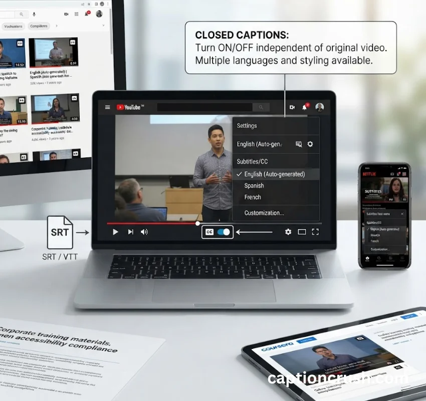 Closed Captions: Pros, Cons, and When to Use Them