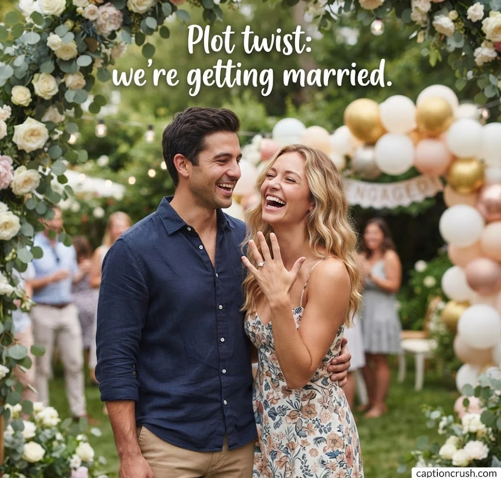 Cute Engagement Captions