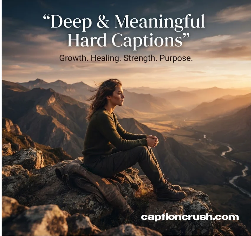 Deep & Meaningful Hard Captions