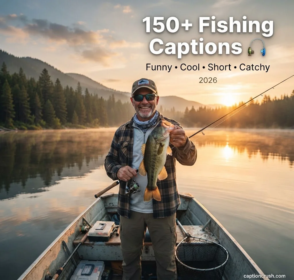 Fishing Captions