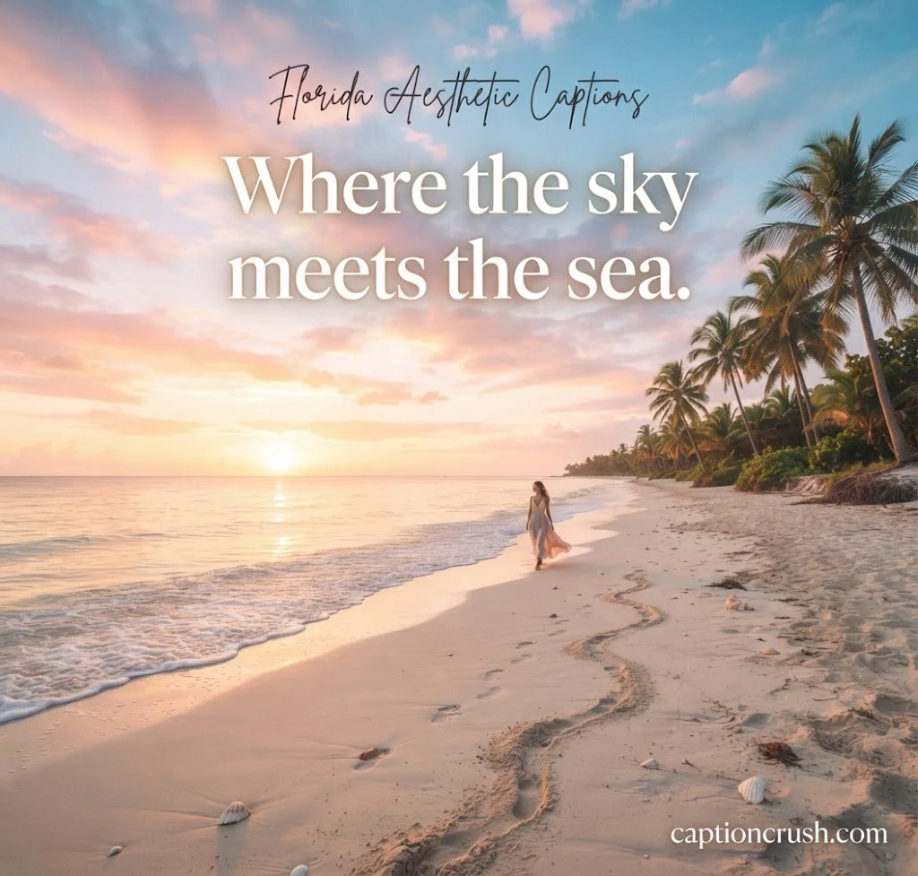 Florida Vacation & Trip Captions for Instagram