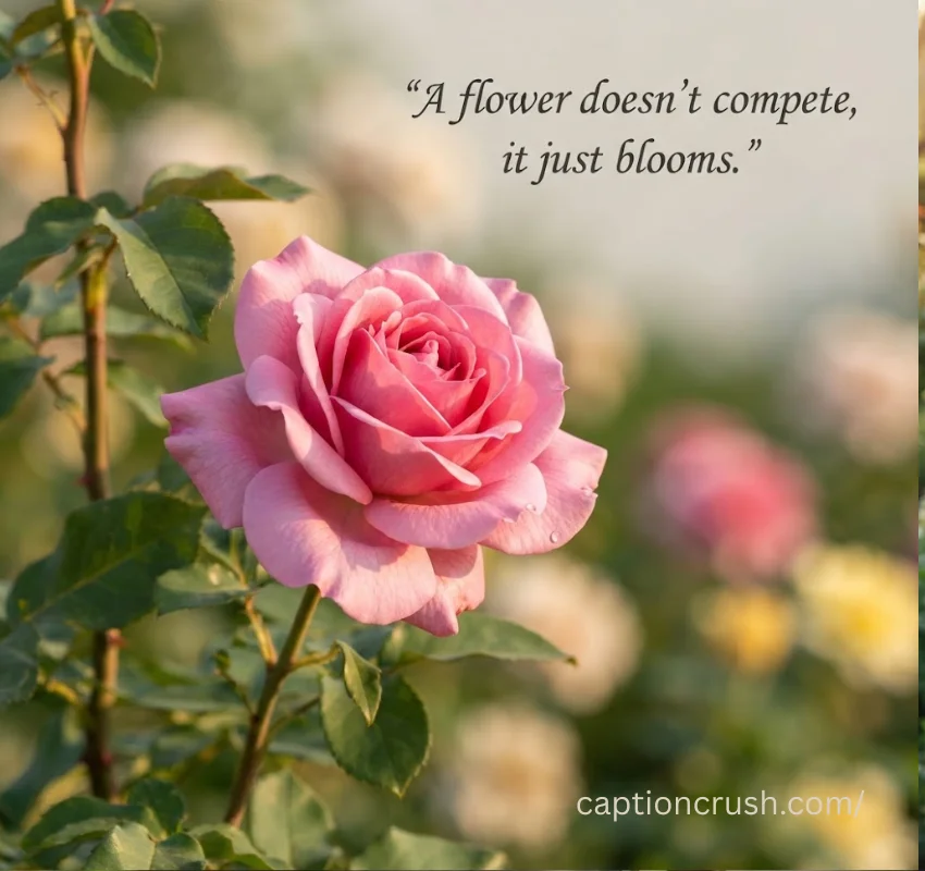 Flower Quotes for Instagram Captions