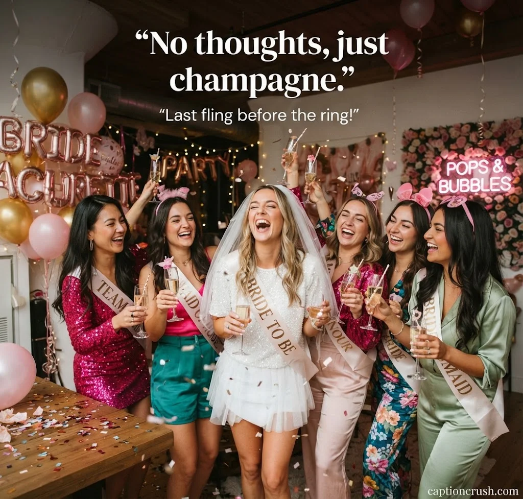 Funny Bachelorette Instagram Captions