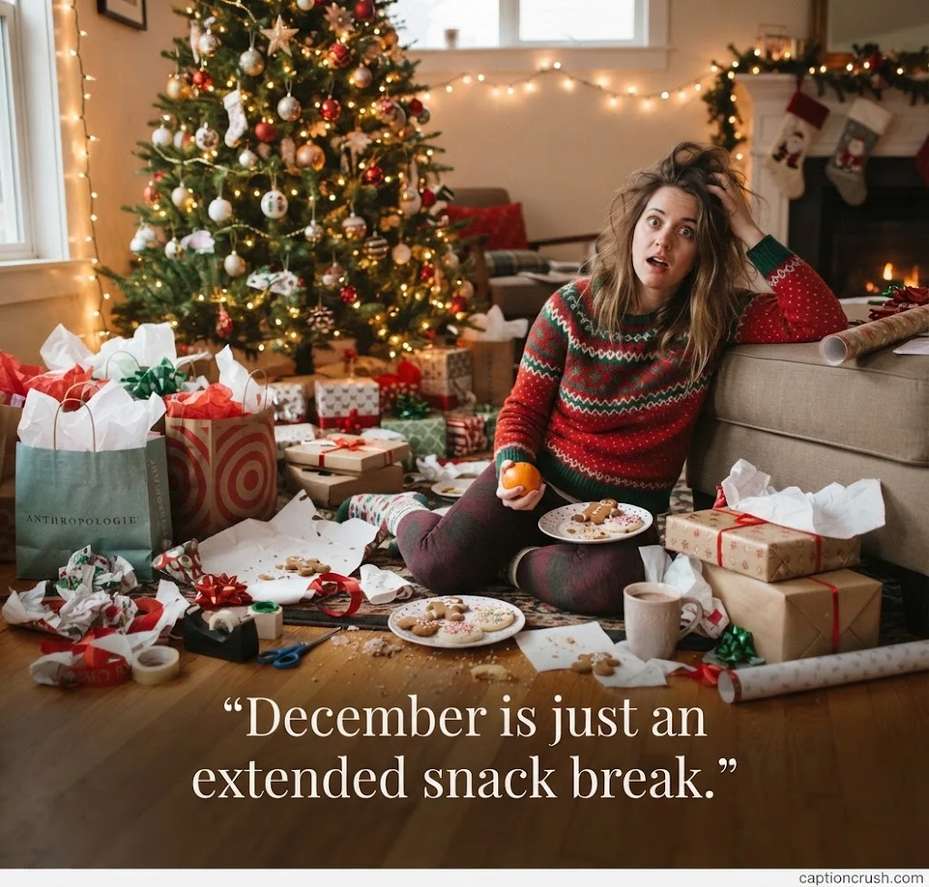 Funny December Captions