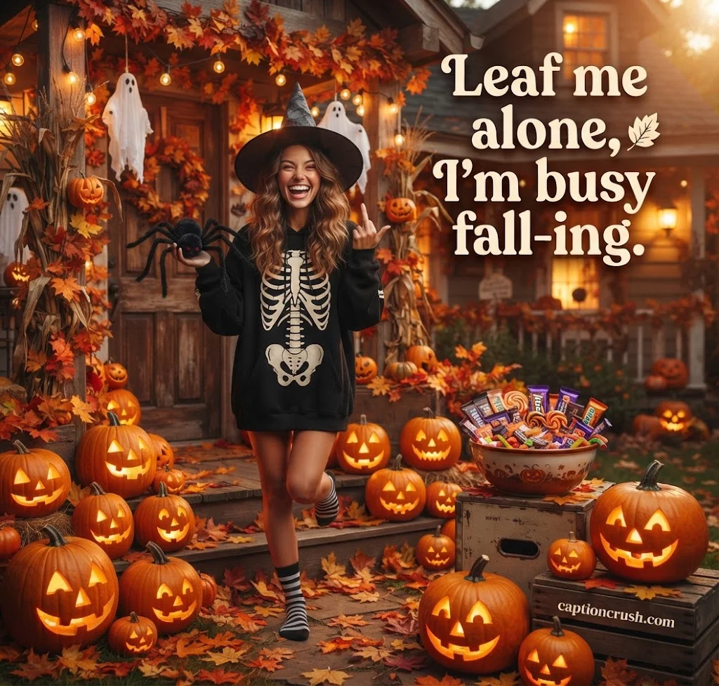 Funny & Halloween October Captions