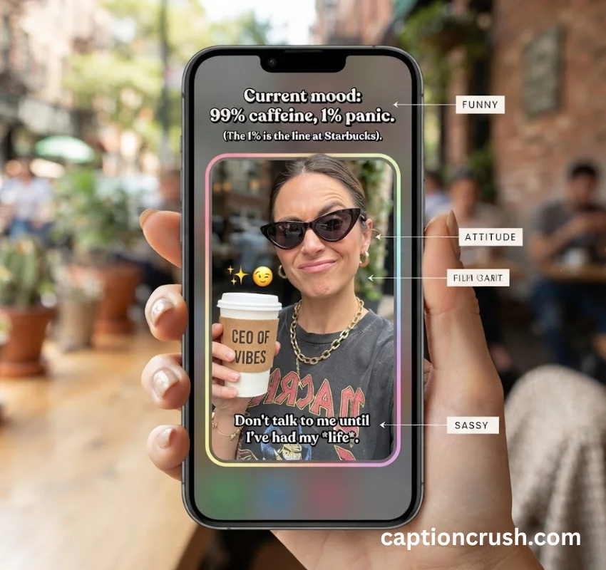 Funny, Sassy & Attitude Instagram Story Captions