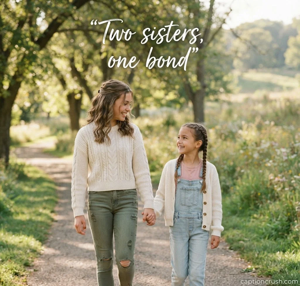 Heartfelt & Best Sister Quotes for Captions