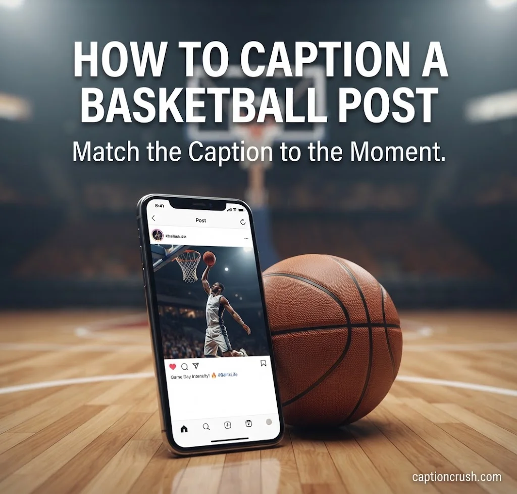 How to Caption a Basketball or Sports Post