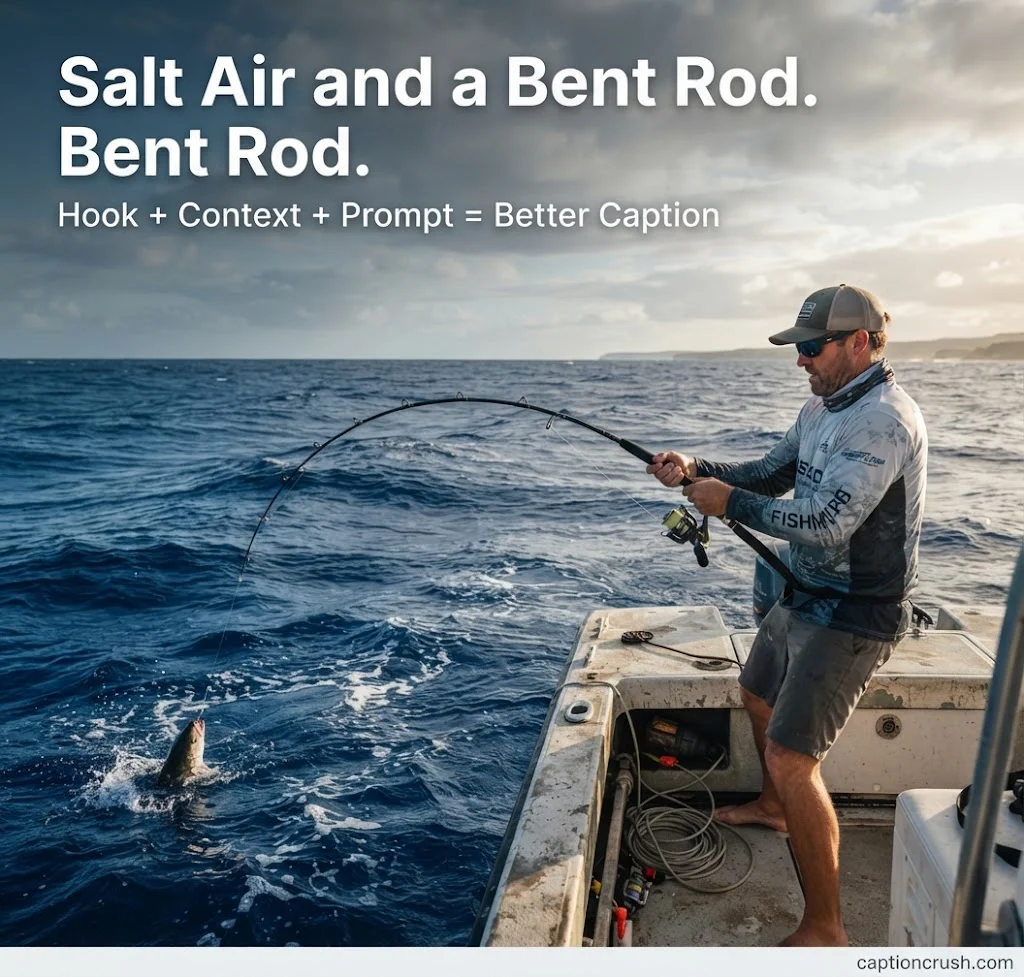 How to Write Fishing Captions That Get Likes