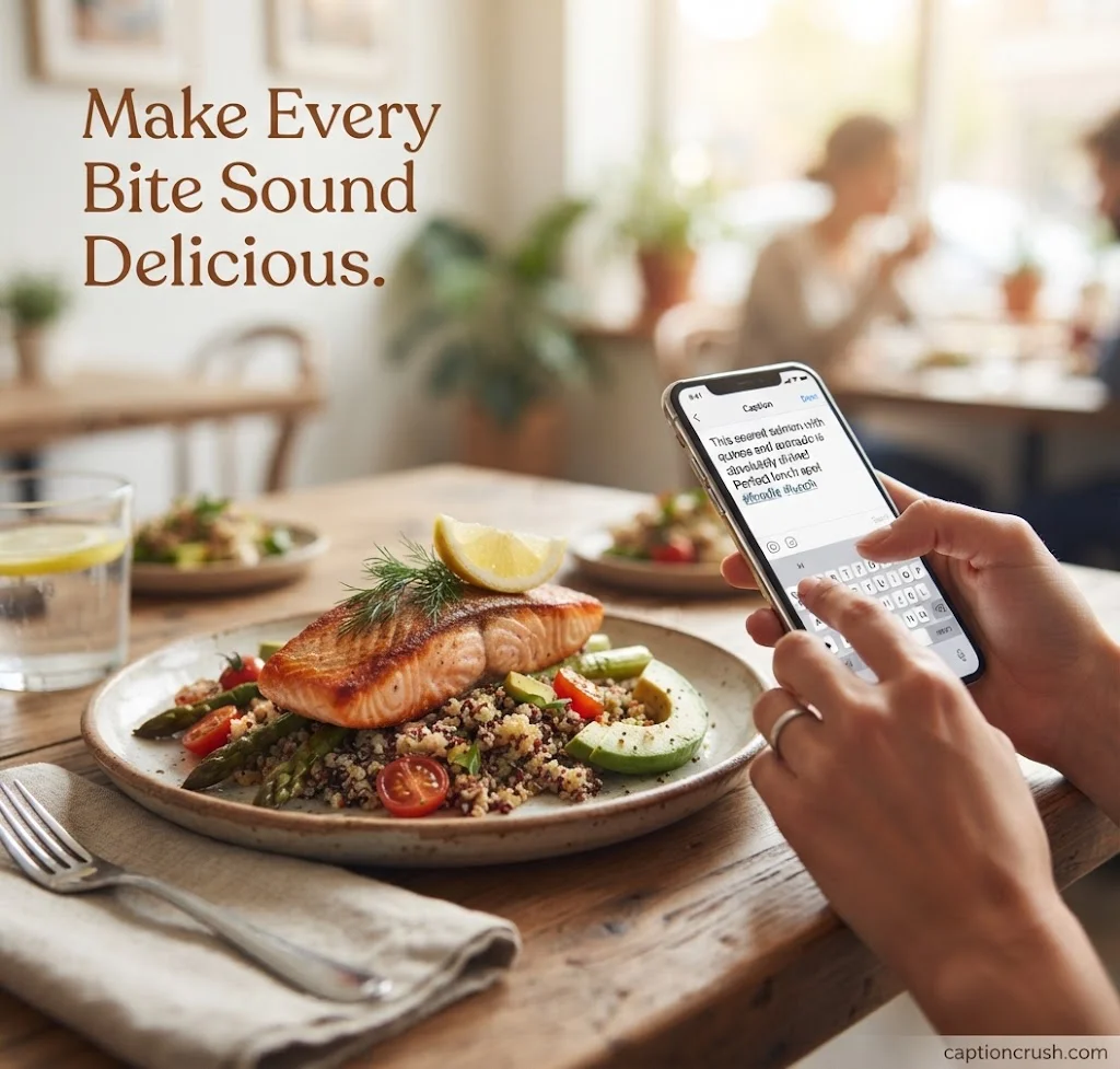 How to Write a Food Caption That Gets Noticed