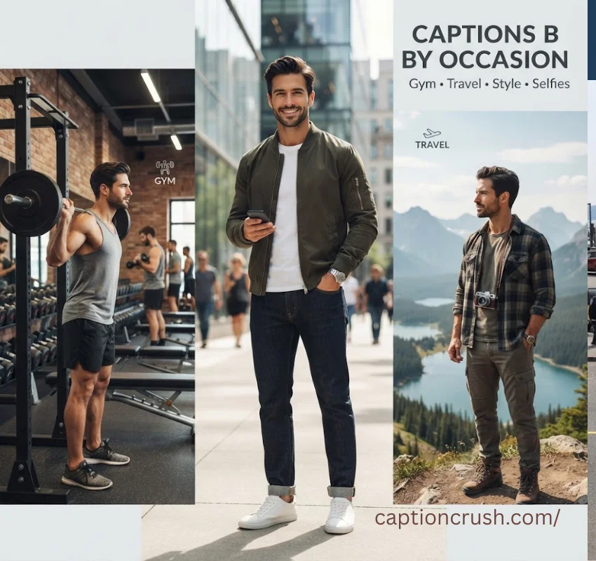 Instagram Captions for Men by Occasion