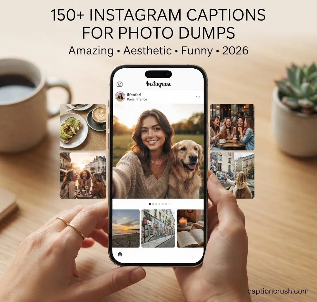 Instagram Captions for Photo Dumps