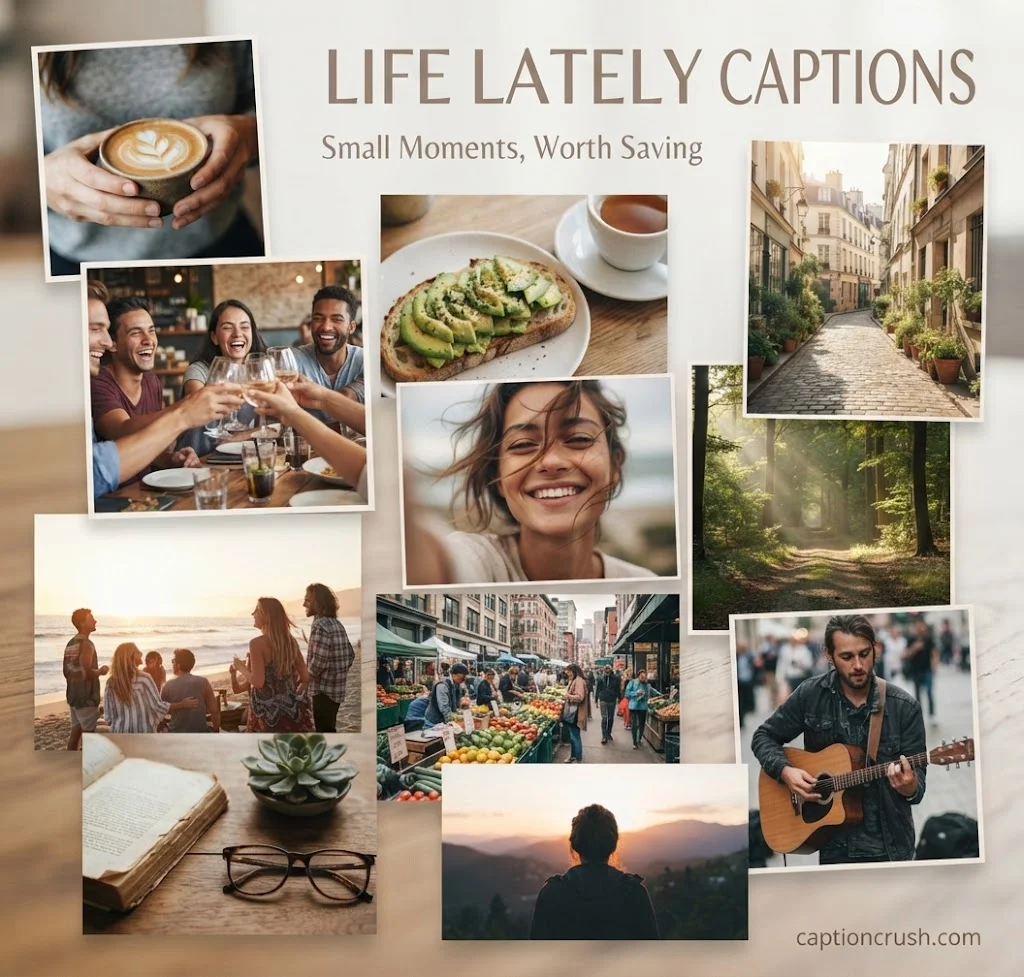 Life lately captions: