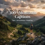 Mountain Captions